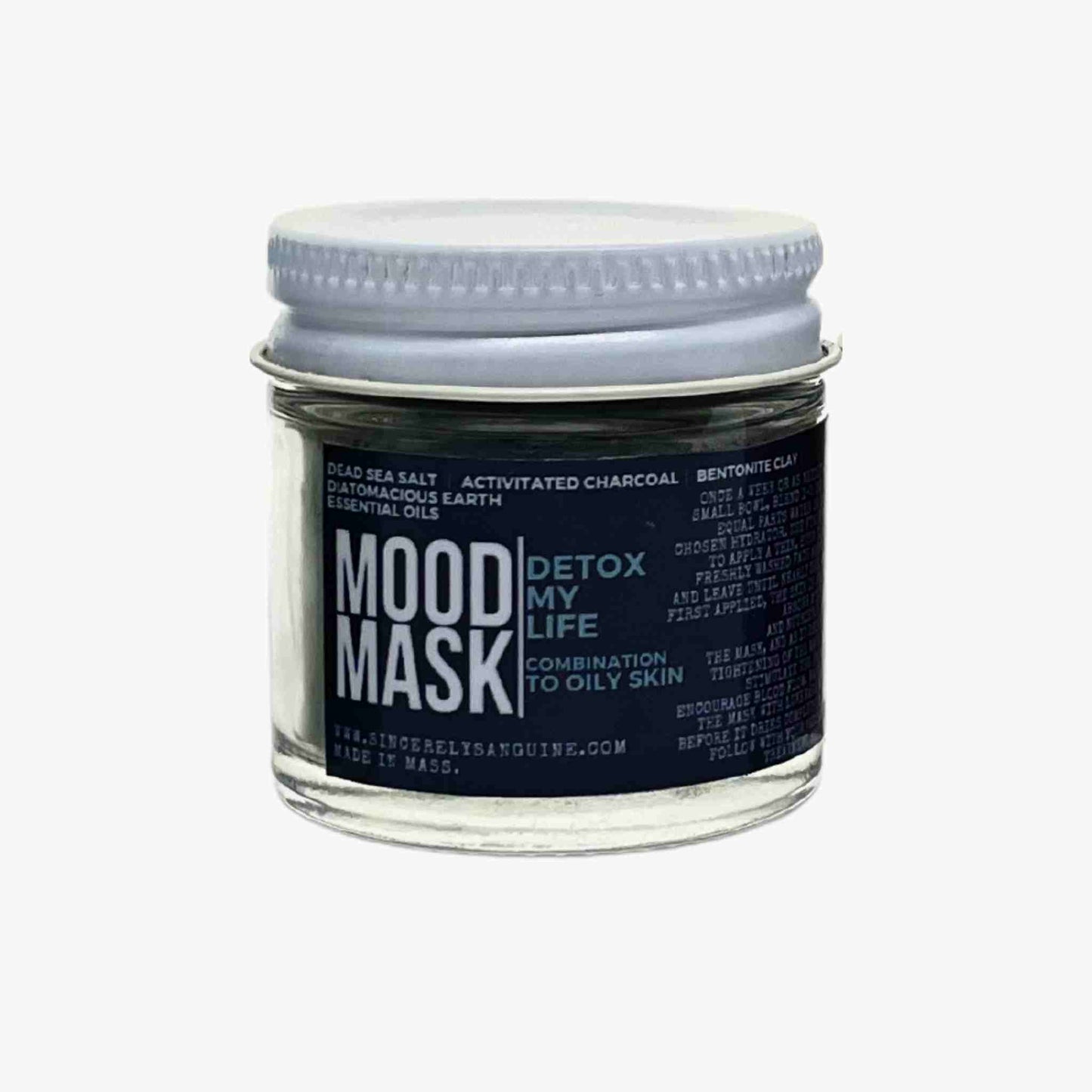 MOOD MASK SET - Face Clay Set - Charcoal, Pink , Moroccan, and French Green Clay Mask