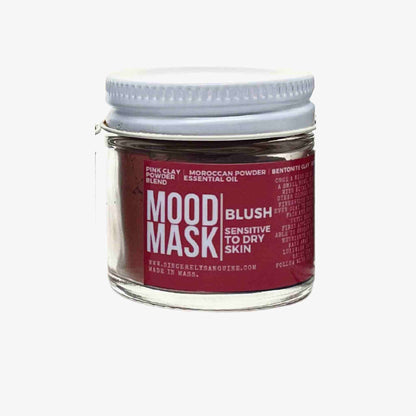 MOOD MASK SET - Face Clay Set - Charcoal, Pink , Moroccan, and French Green Clay Mask