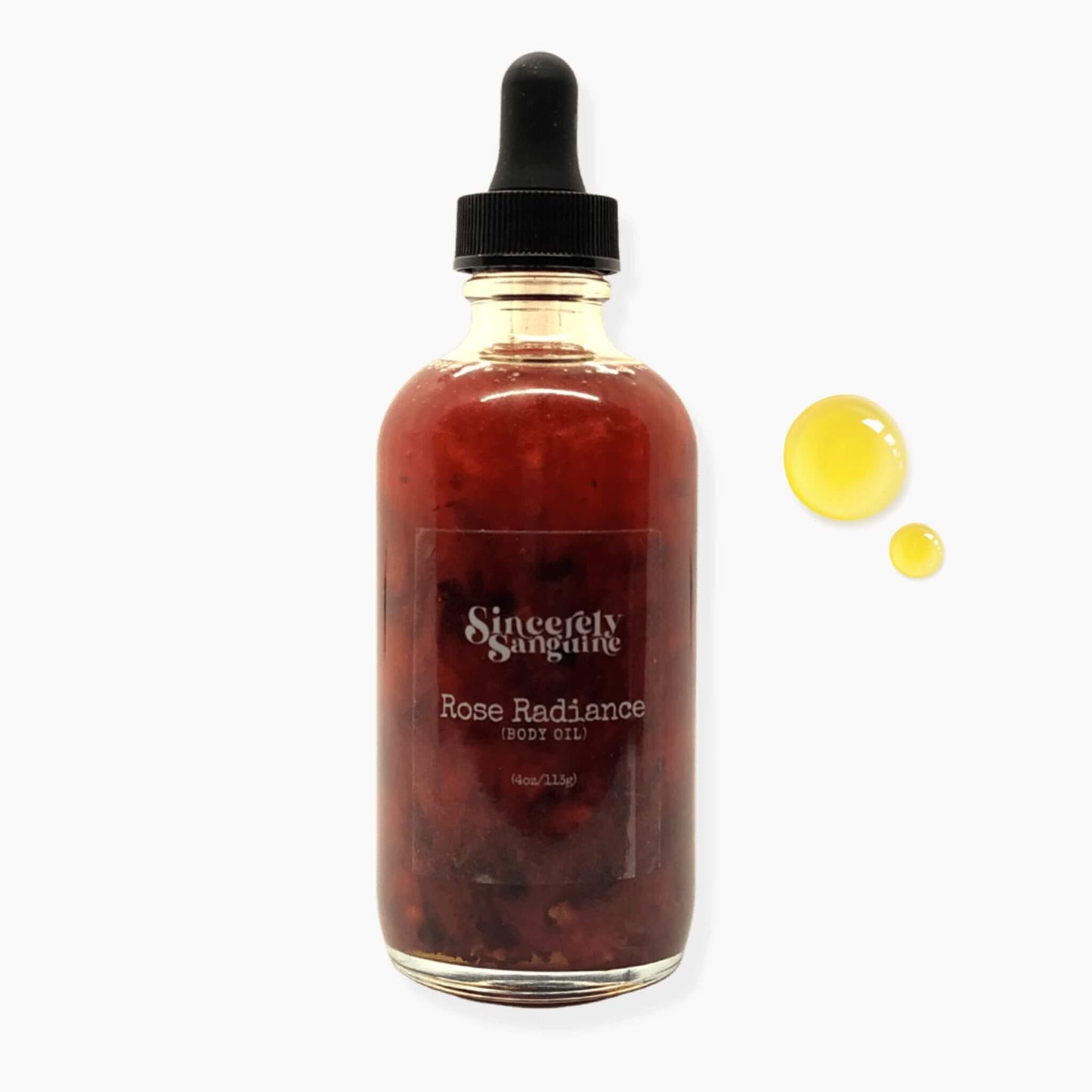 Rose Radiance (Body Oil + Bath Oil) - Sincerely Sanguine